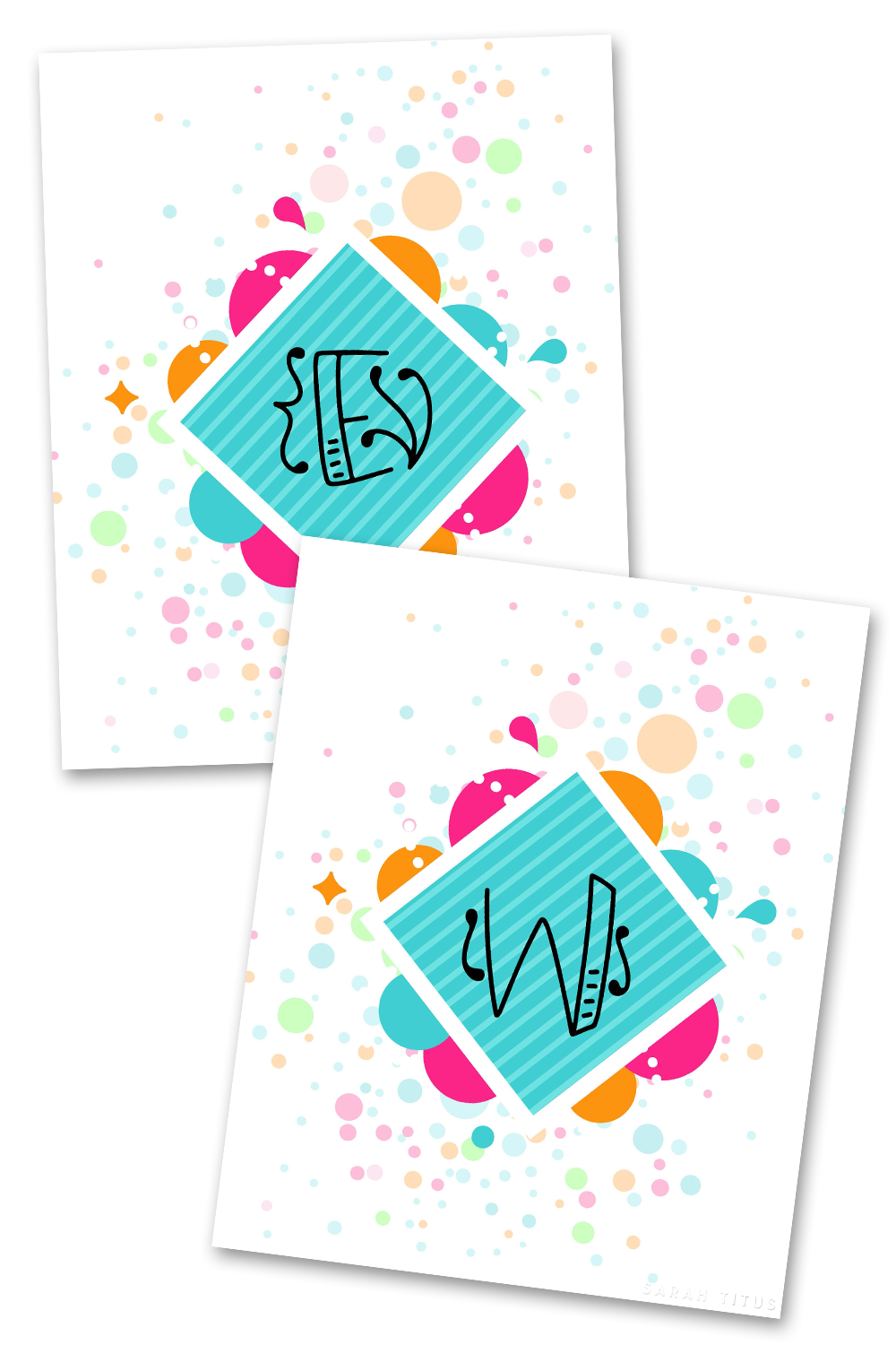 Alphabet Binder Cover Printables