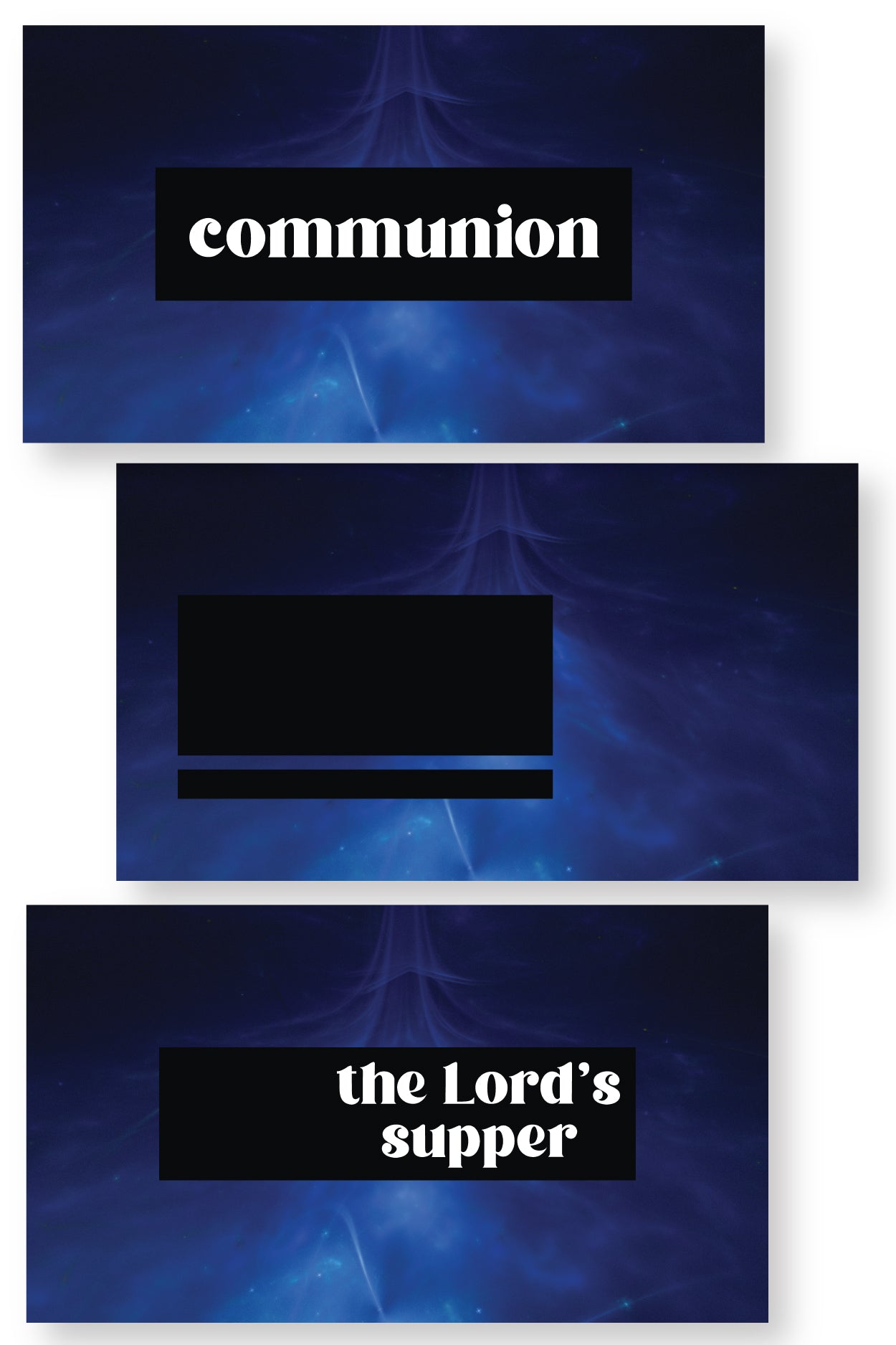 Midnight Blue Slide Templates {65+ Slides}