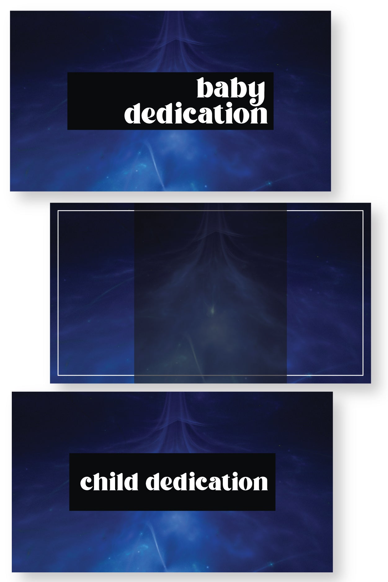 Midnight Blue Slide Templates {65+ Slides}