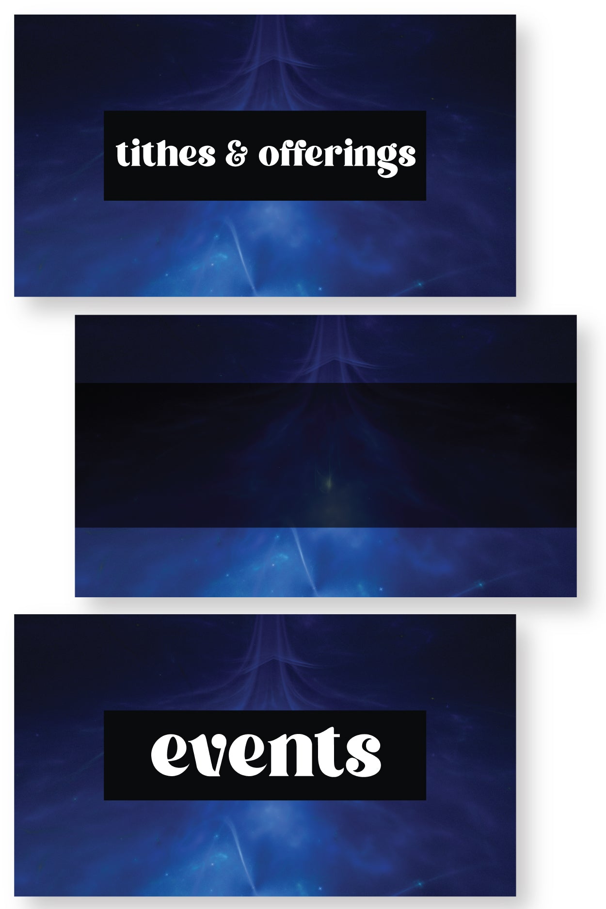 Midnight Blue Slide Templates {65+ Slides}