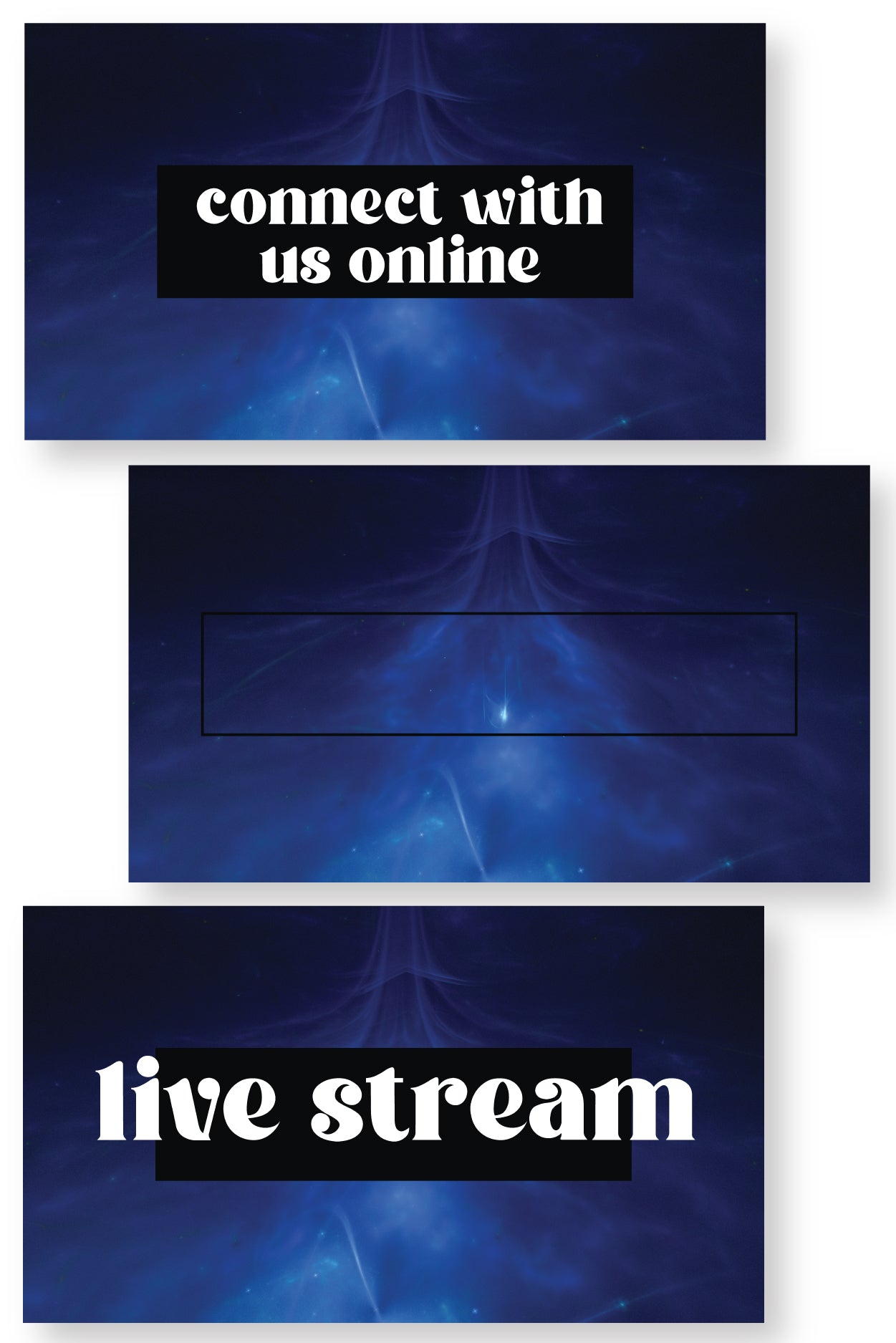 Midnight Blue Slide Templates {65+ Slides}