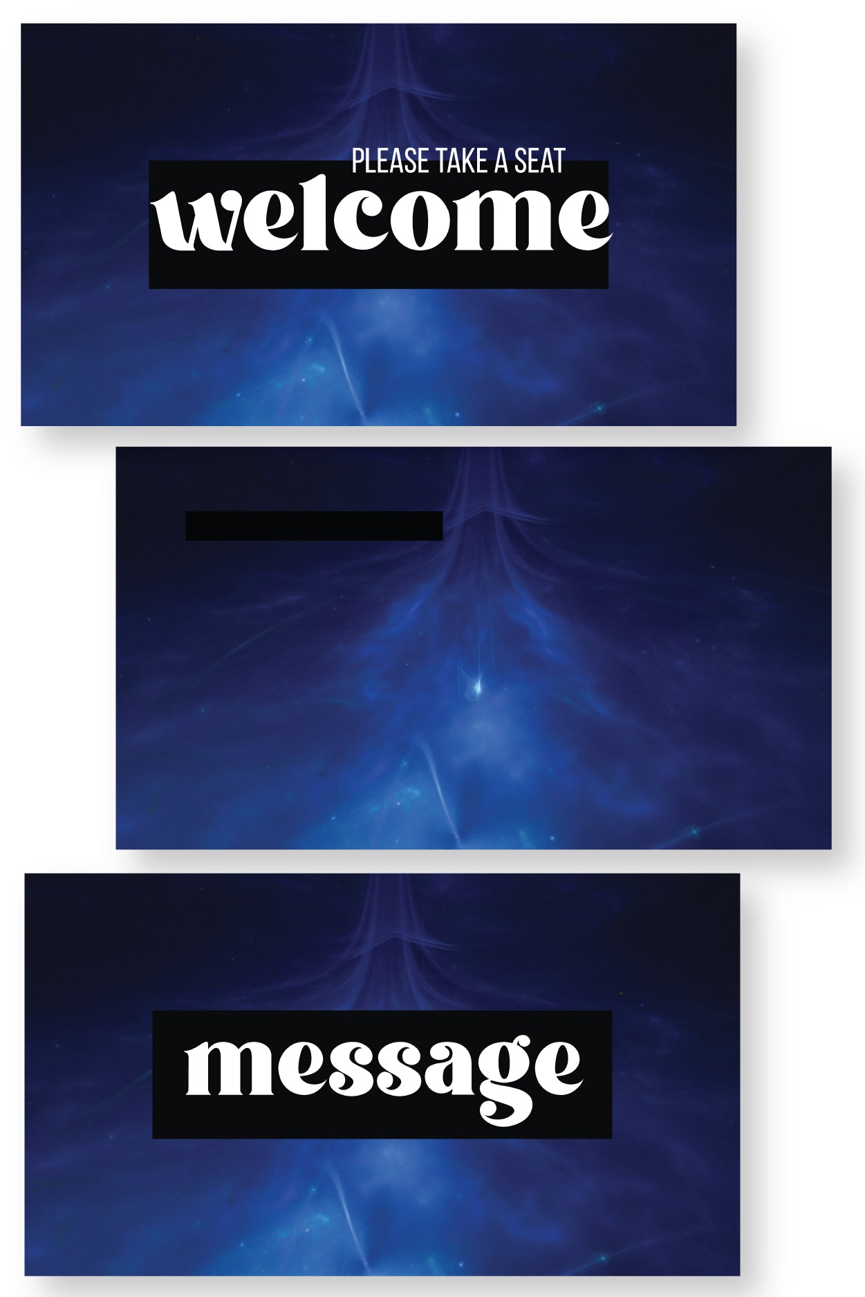 Midnight Blue Slide Templates {65+ Slides}