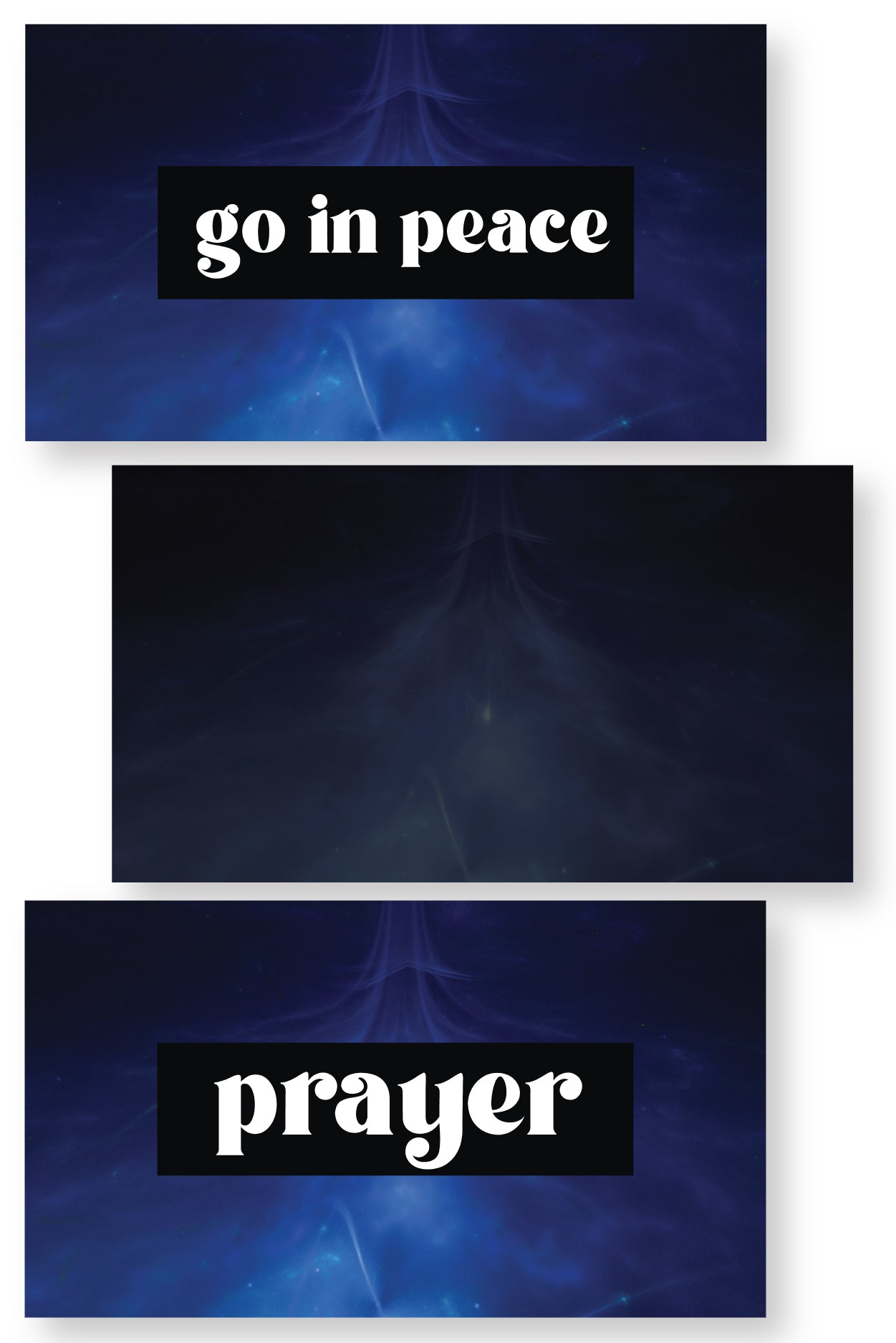 Midnight Blue Slide Templates {65+ Slides}