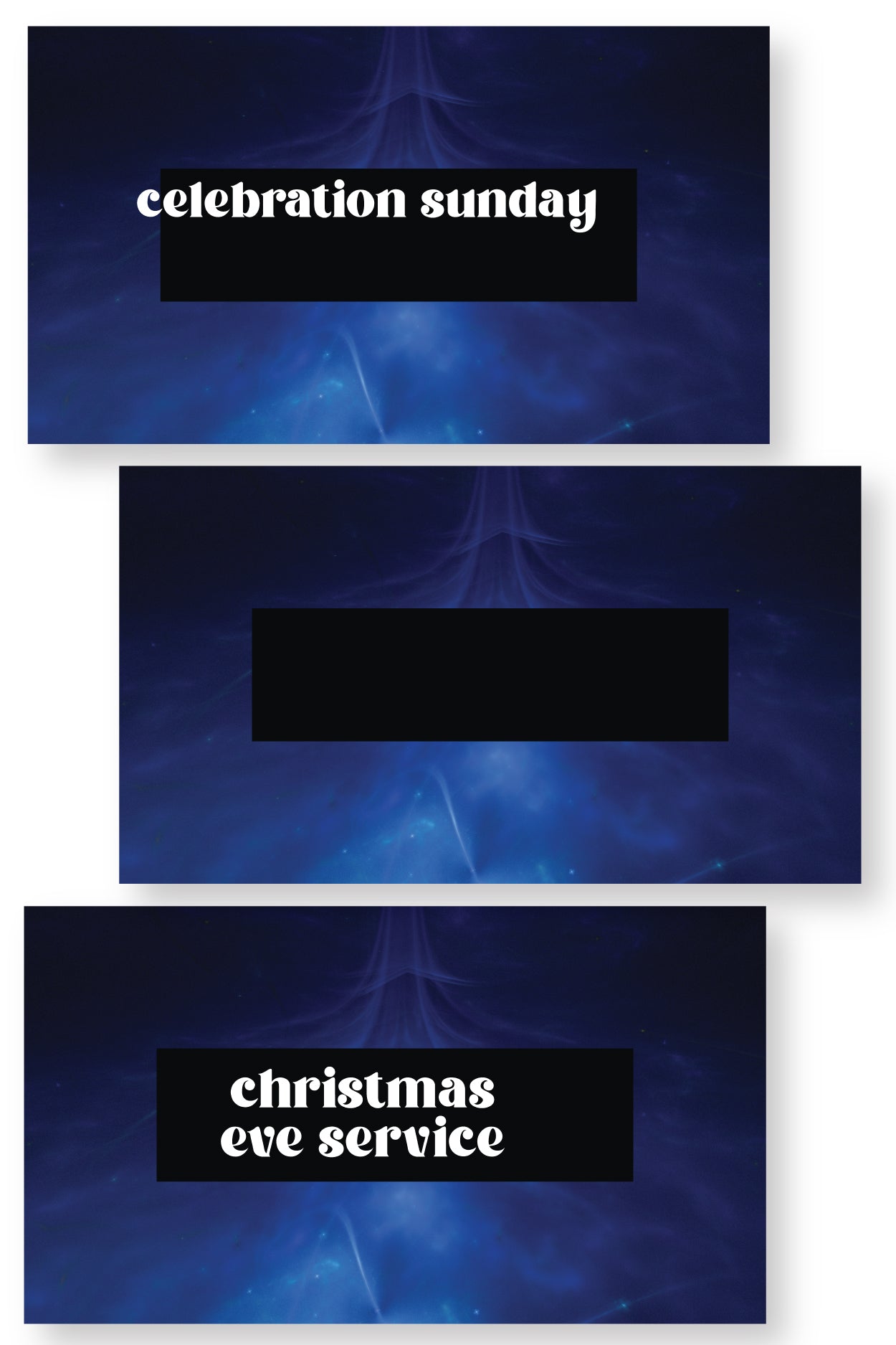 Midnight Blue Slide Templates {65+ Slides}