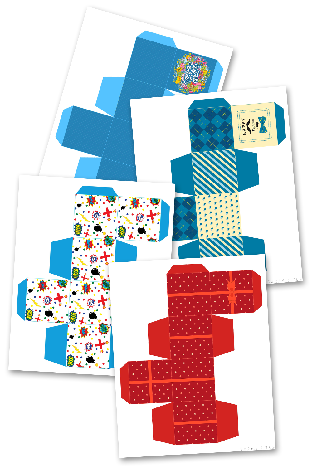 Gift Box Printables