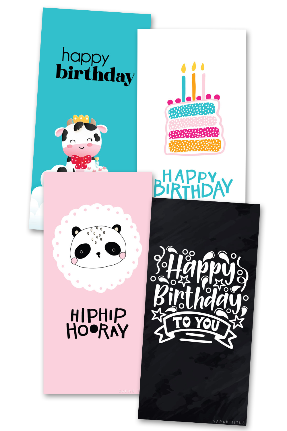 Happy Birthday Text Cards