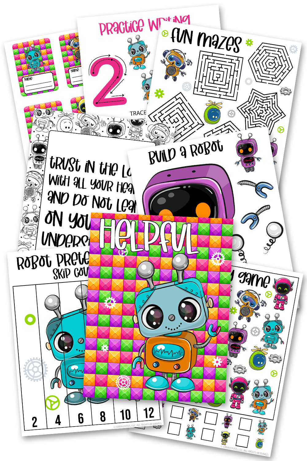 Helpful Kids Activities Pack