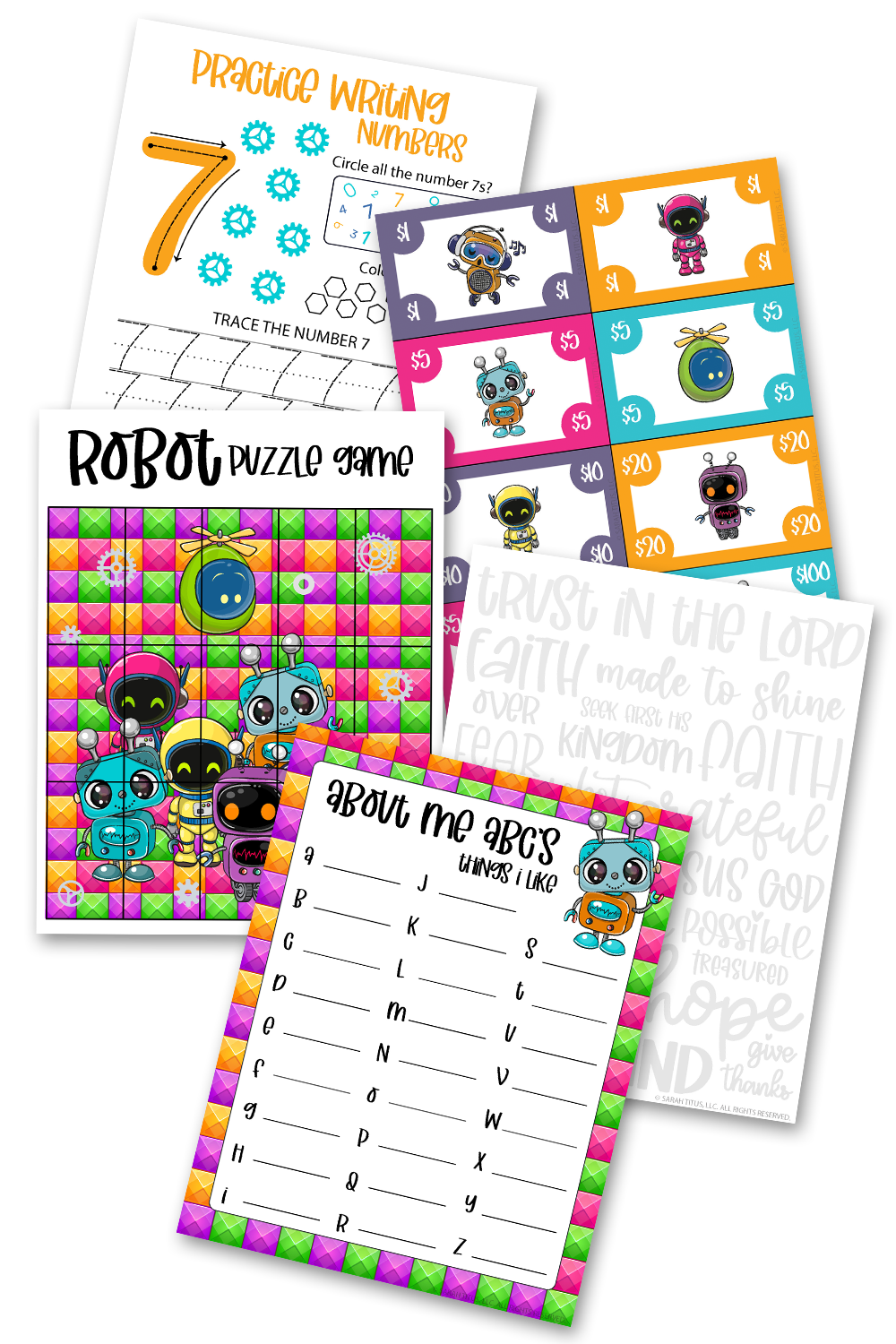 Helpful Kids Activities Pack