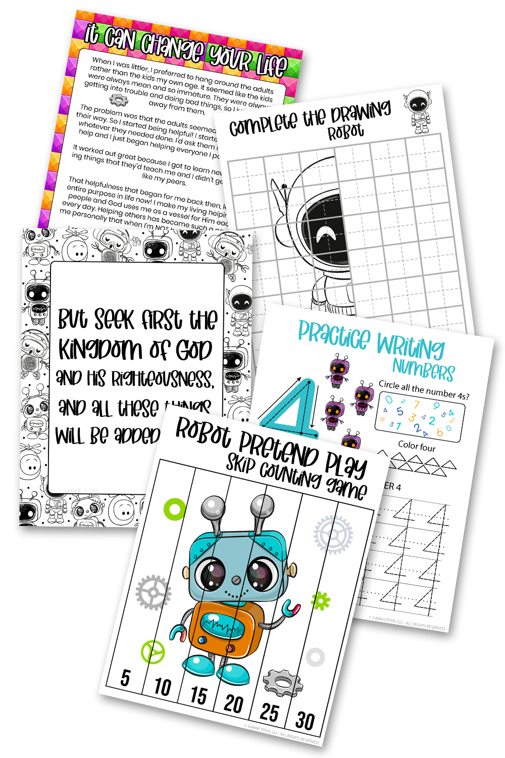 Helpful Kids Activities Pack