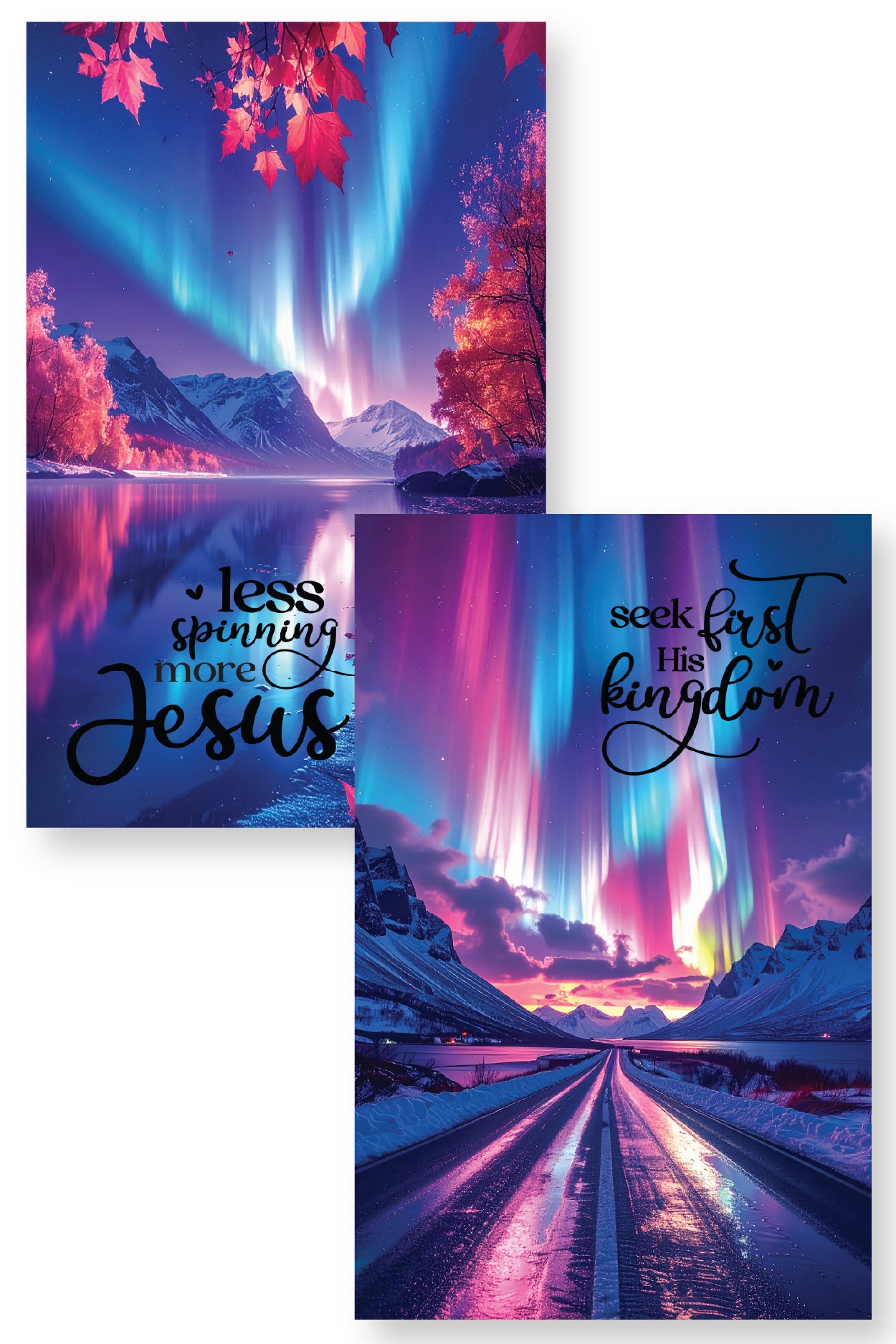 Northern Lights Church Bulletins {13 Pages}