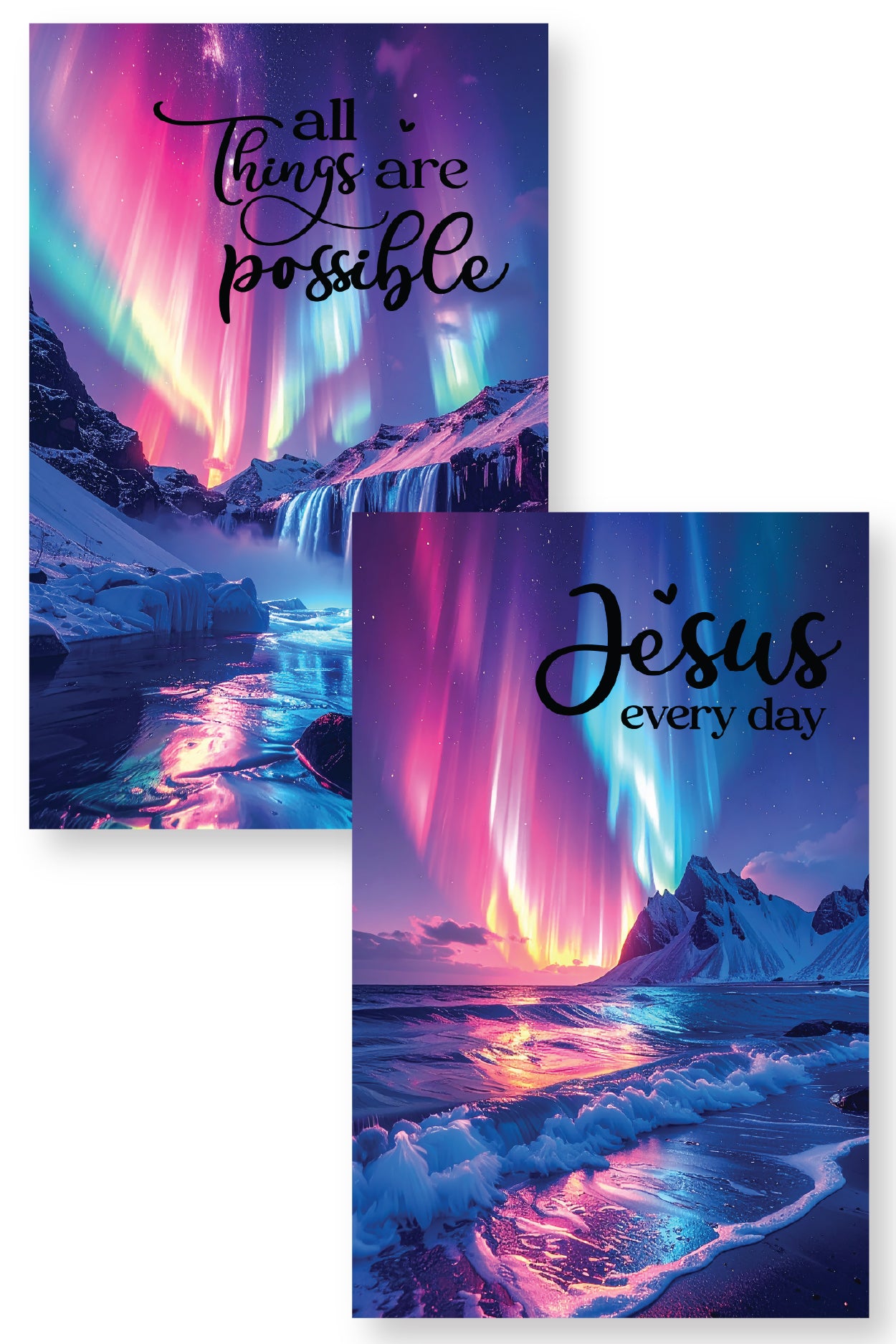 Northern Lights Church Bulletins {13 Pages}