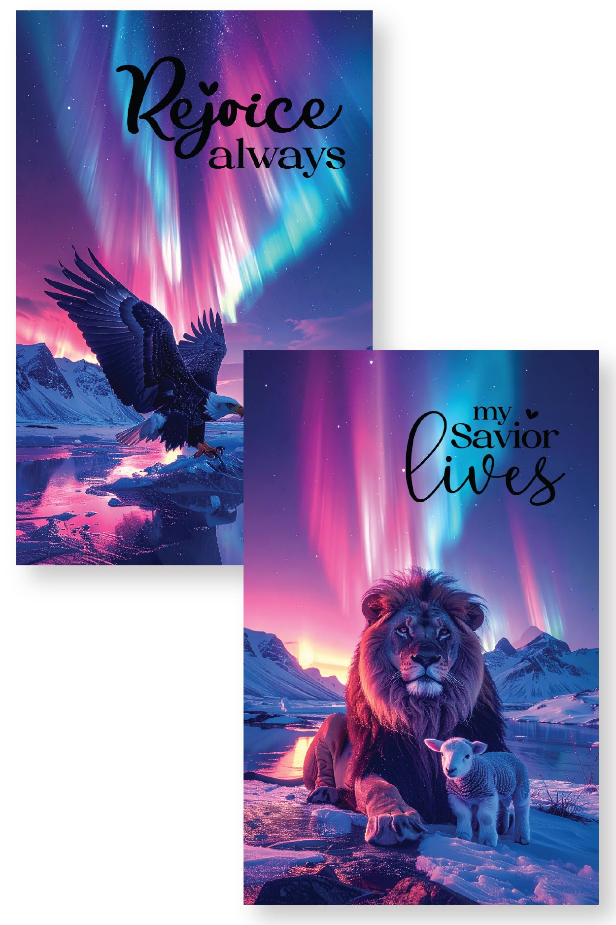 Northern Lights Church Bulletins {13 Pages}