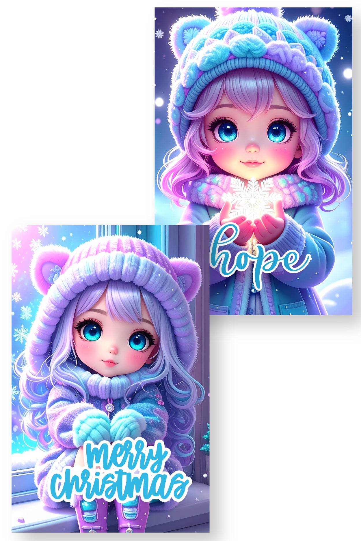 Pastel Christmas Church Bulletins {8 Pages}