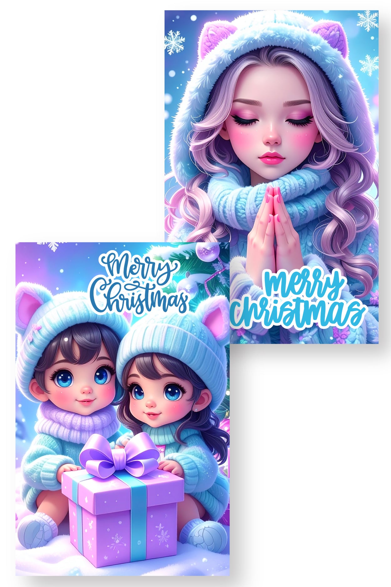 Pastel Christmas Church Bulletins {8 Pages}