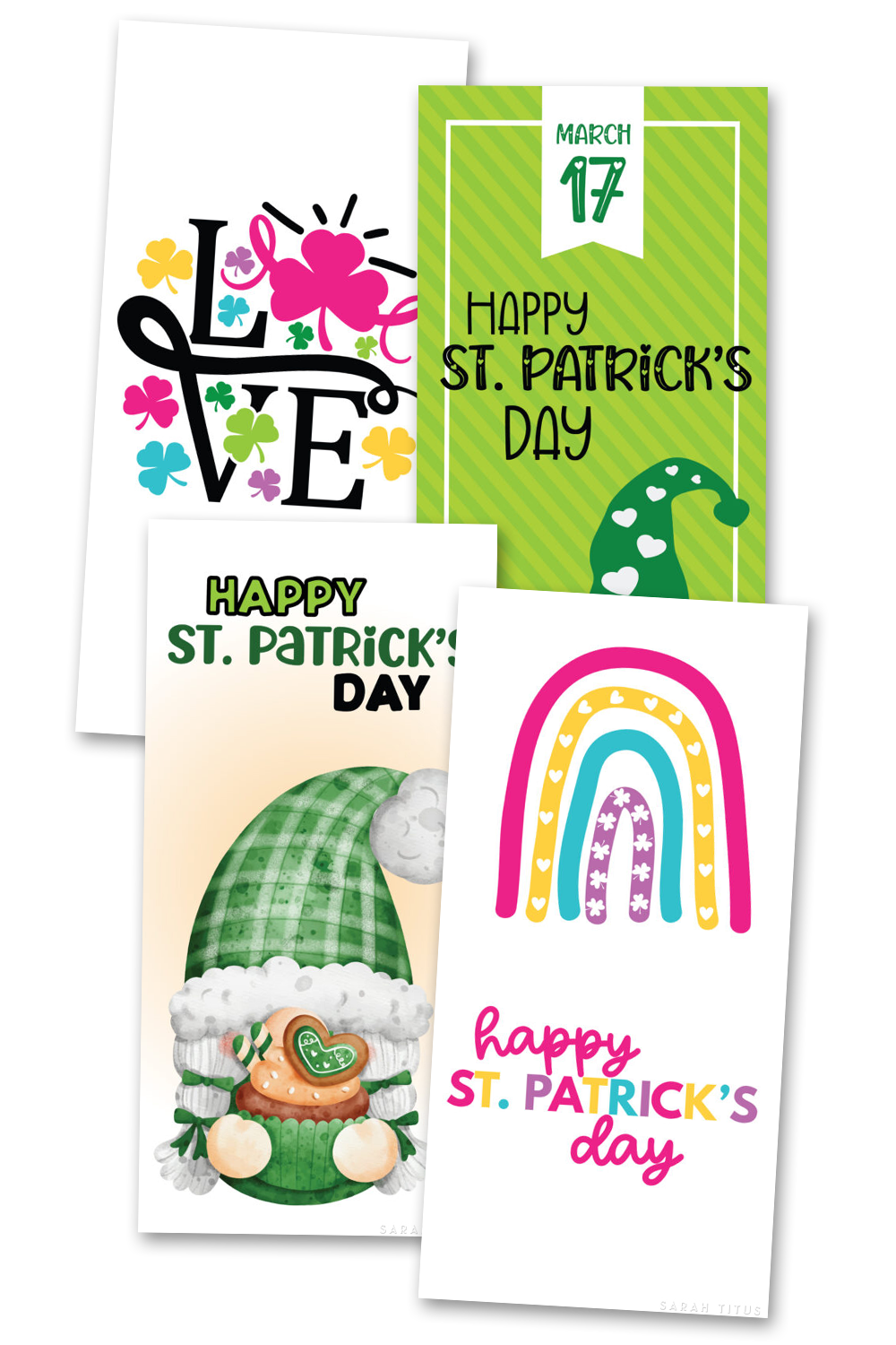 St. Patrick’s Day Text Cards