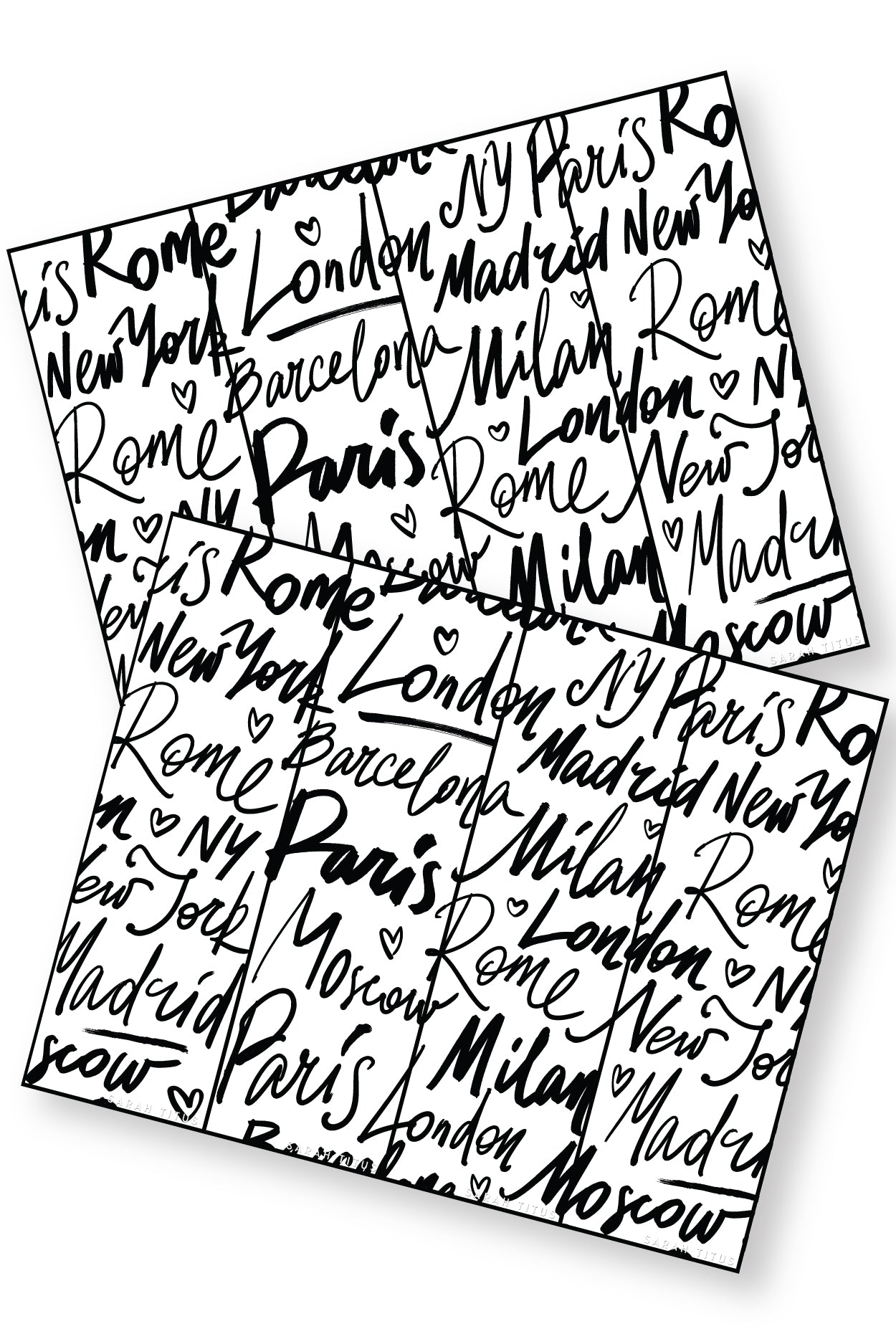 Teen Travel Bookmarks