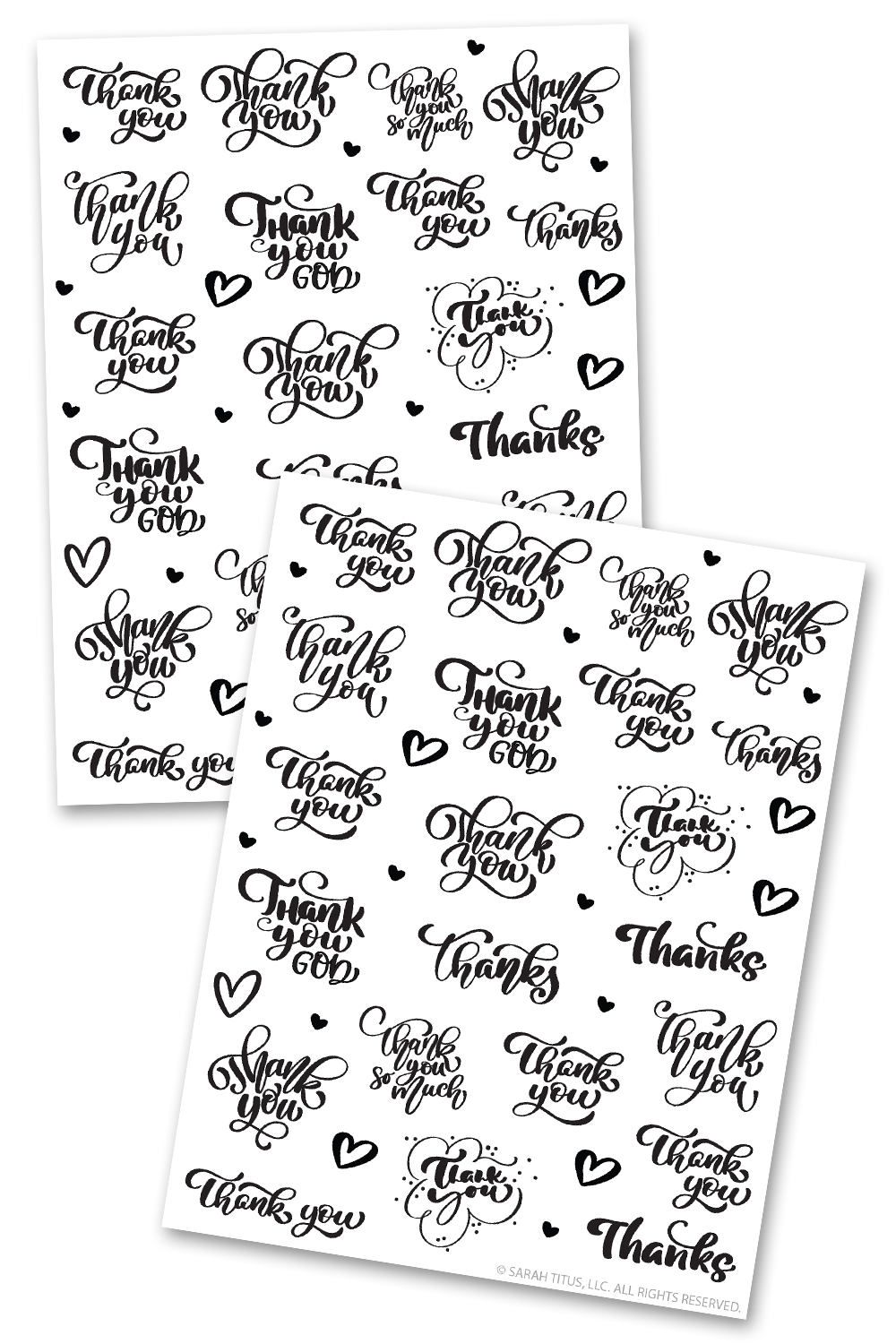 Thank You Stickers