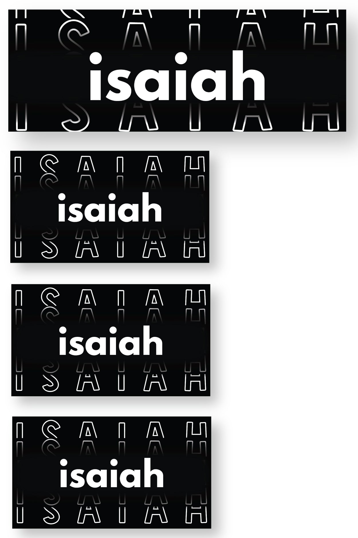 Typography Sermon Series Graphics {Books of the Bible}