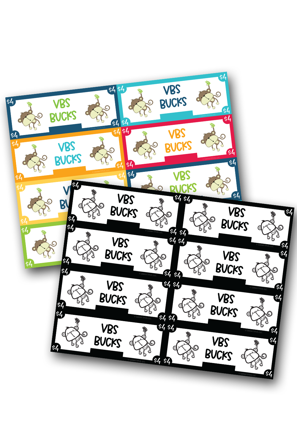 Animal Safari VBS Bucks $4