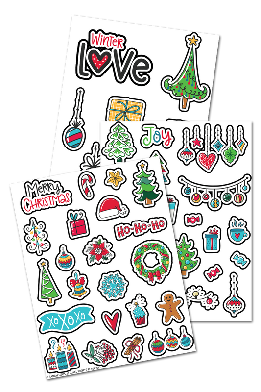 Christmas Planner Stickers