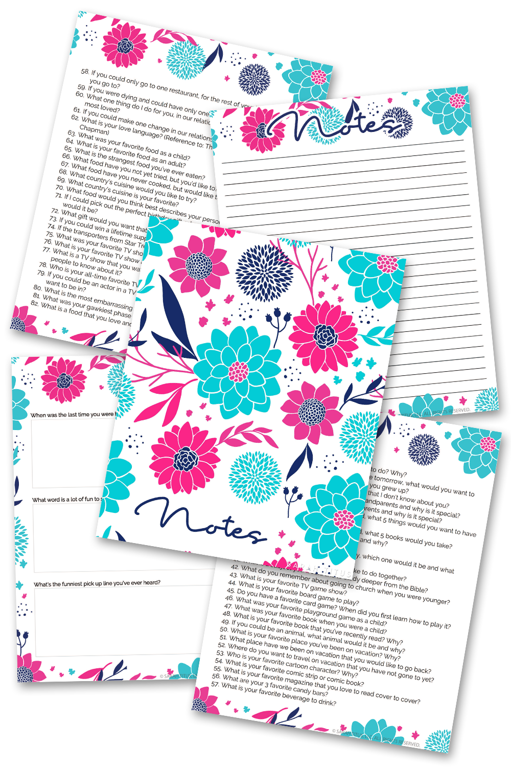 Conversation Starters Binder