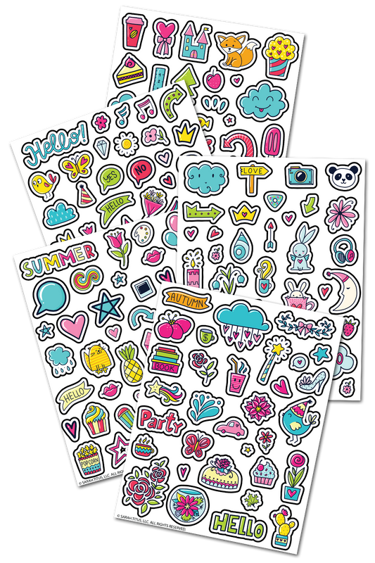 Cute Planner Stickers MEGA Pack