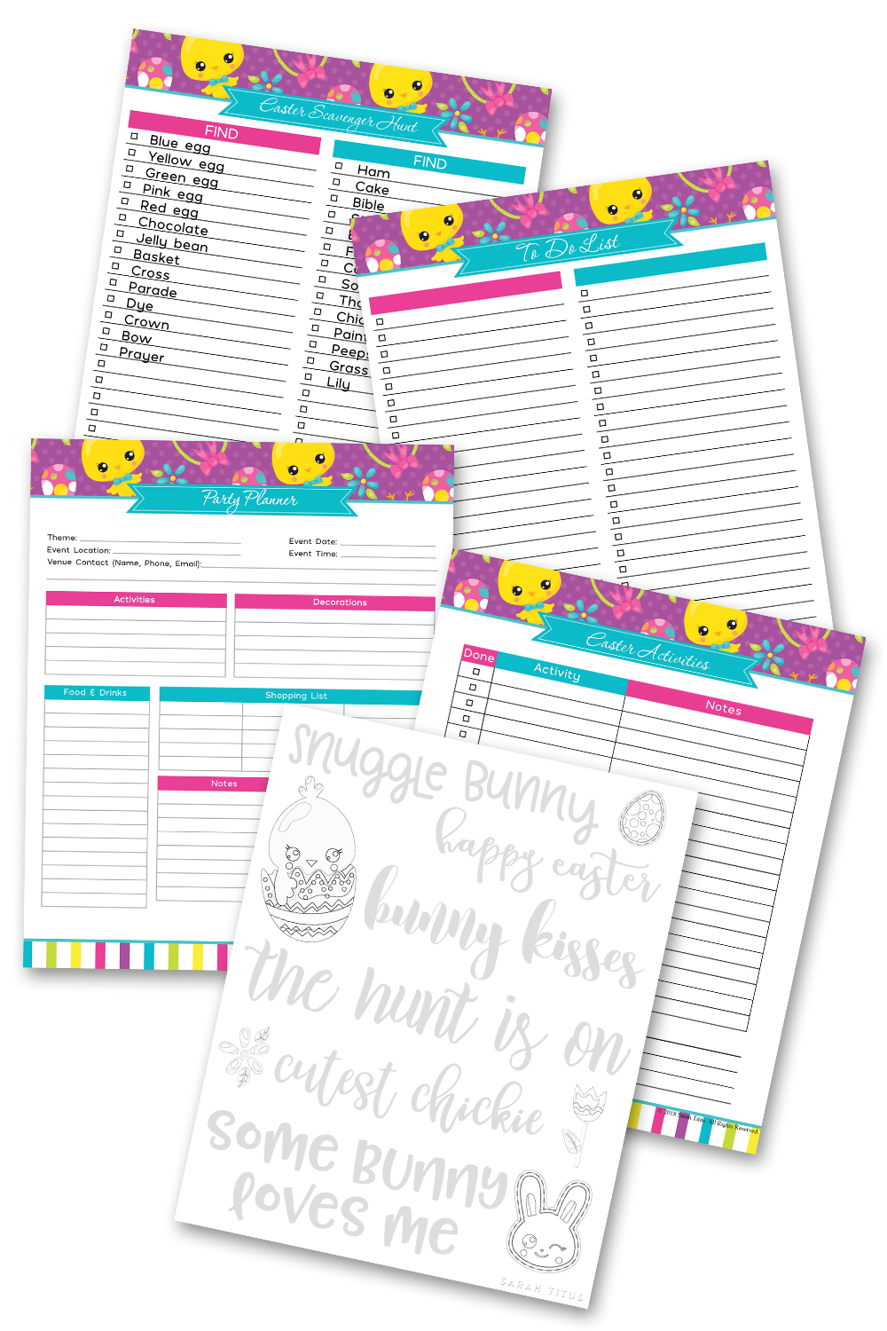 Easter Binder