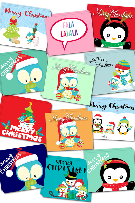 Christmas Greeting Cards {Set of 10}