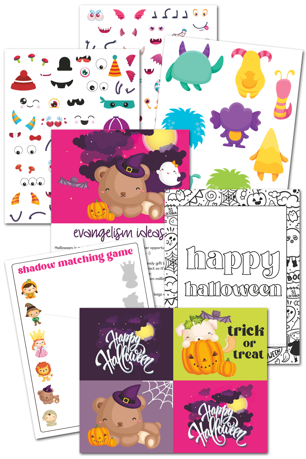 Halloween Kids Activity Pack