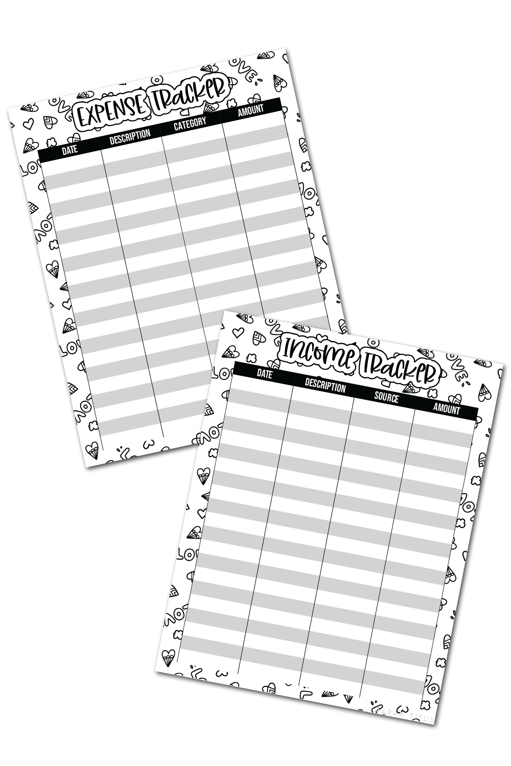 Income and Expense Trackers