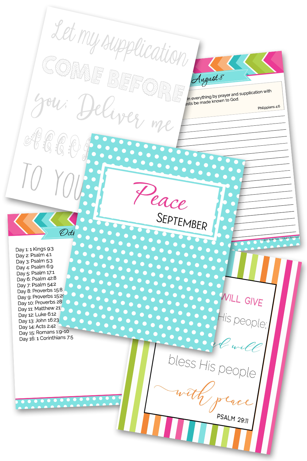 Scripture Writing Binder