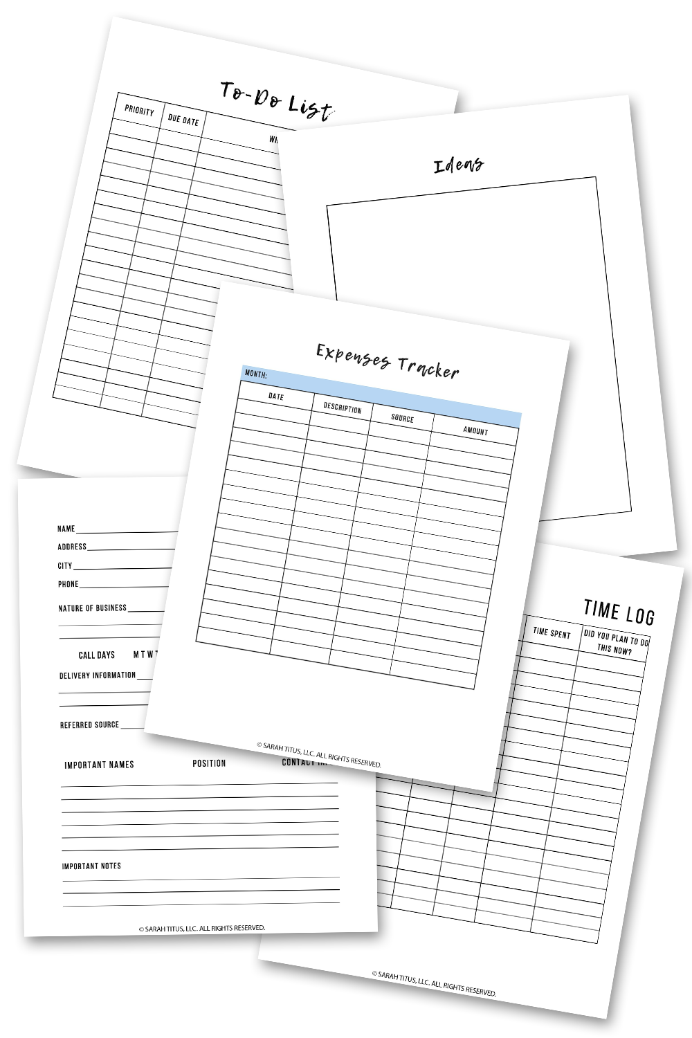 Small Business Planner