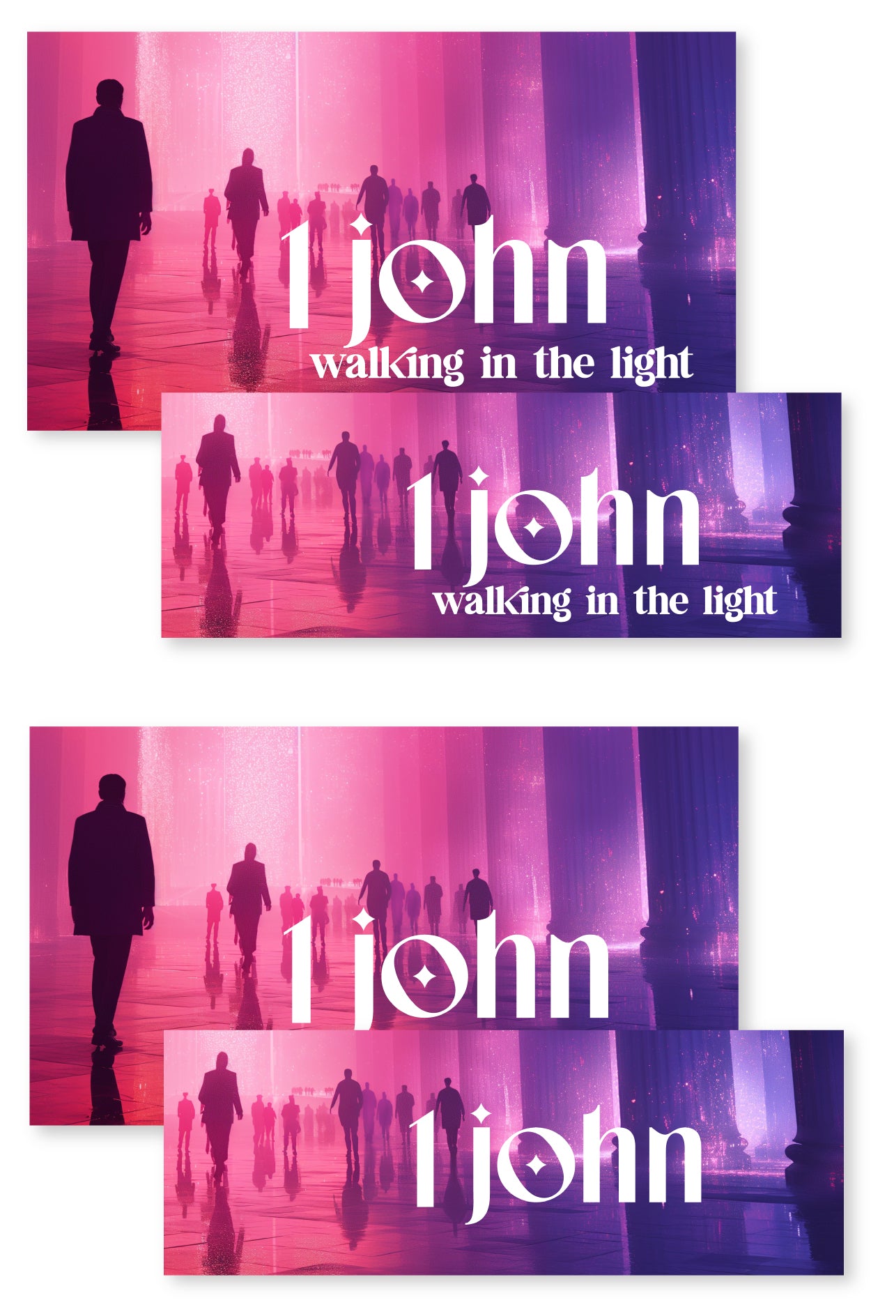 1 John Sermon Series Graphics