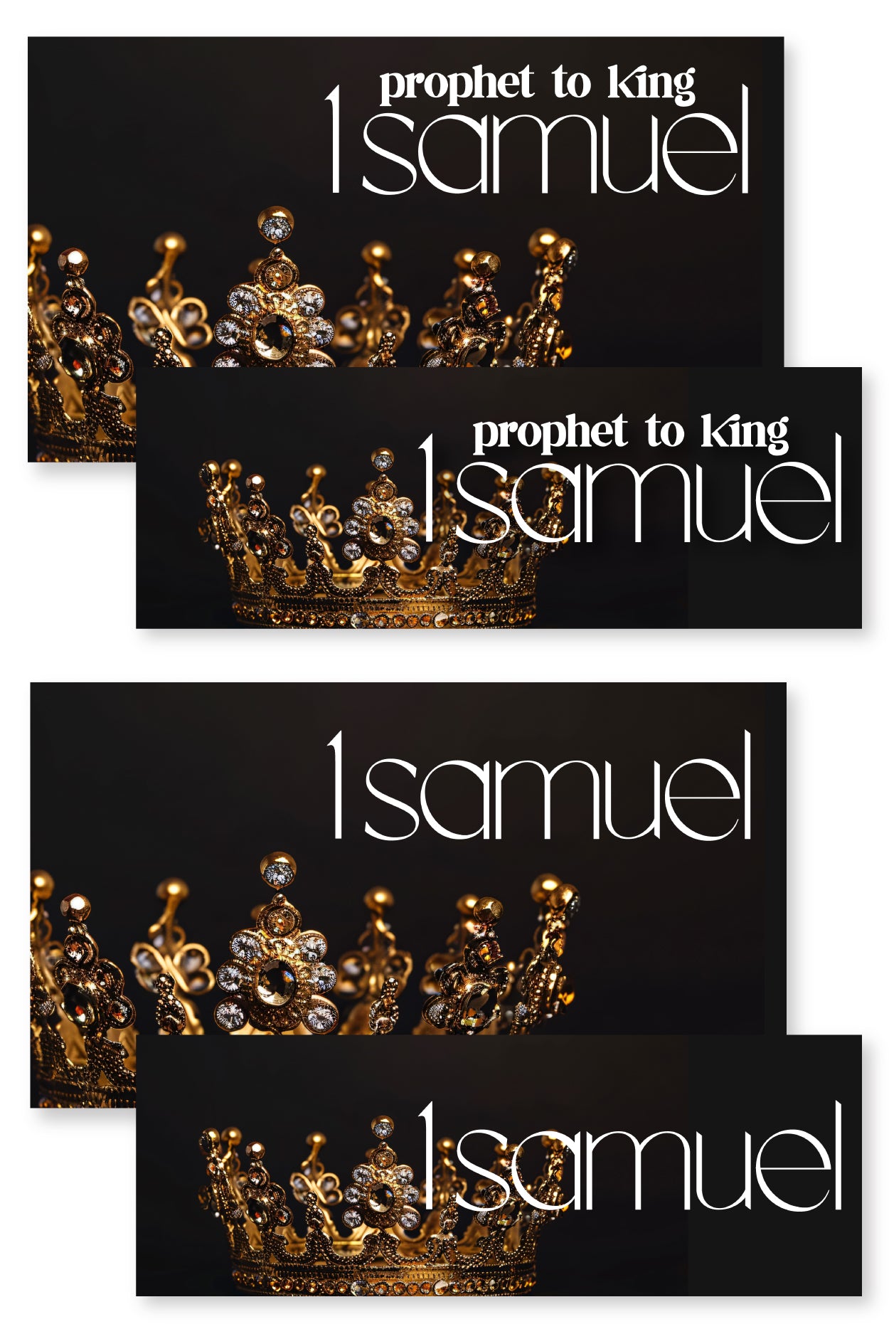 1 Samuel Sermon Series Graphics