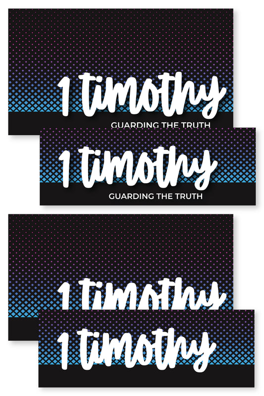1 Timothy Sermon Series Graphics