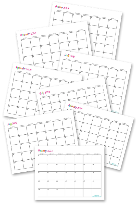 Sarah Titus Calendar 2025