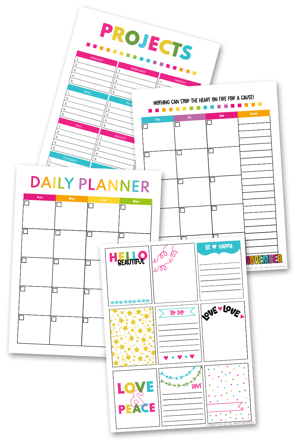 Christian Daily Planner {500+ Pages} – Sarah Titus Christian Daily Planner {500+ Pages} – Sarah Titus