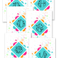 Alphabet Monogram Binder Covers