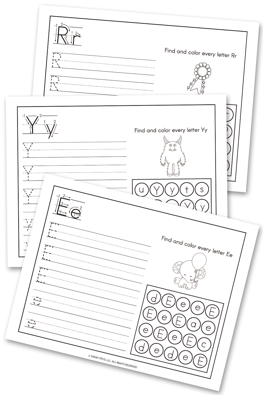 Alphabet Writing Practice Worksheet Printables