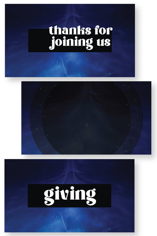 Midnight Blue Slide Templates {65+ Slides}