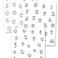 Bubble Letters Hand Lettering Practice Sheets Printables