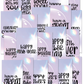 Bubbles Text Cards