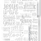 Christian Hand Lettering Practice Sheets {130+ Pages}