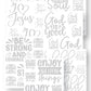 Christian Hand Lettering Practice Sheets {130+ Pages}