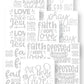 Christian Hand Lettering Practice Sheets {130+ Pages}