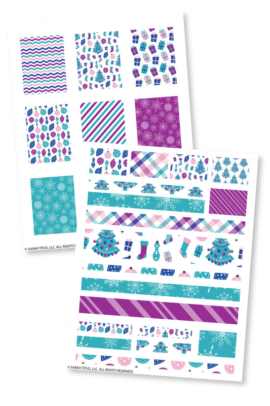 Christmas Planner Stickers Set