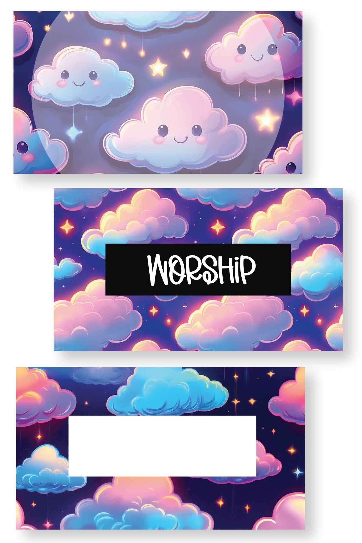 Clouds Children's Church Slide Templates {35+ Slides}