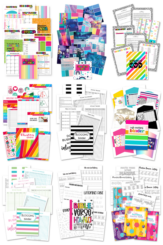 Complete Binder Set - 47 Binders {7,000+ pages}