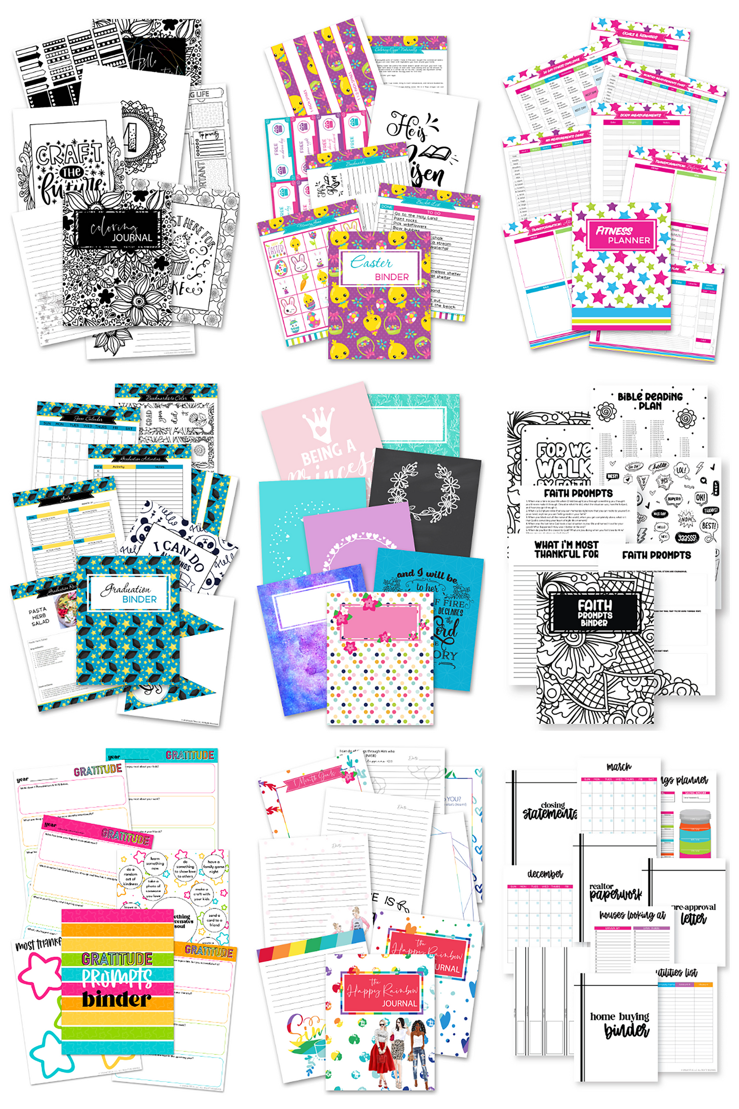 Complete Binder Set - 47 Binders {7,000+ pages}