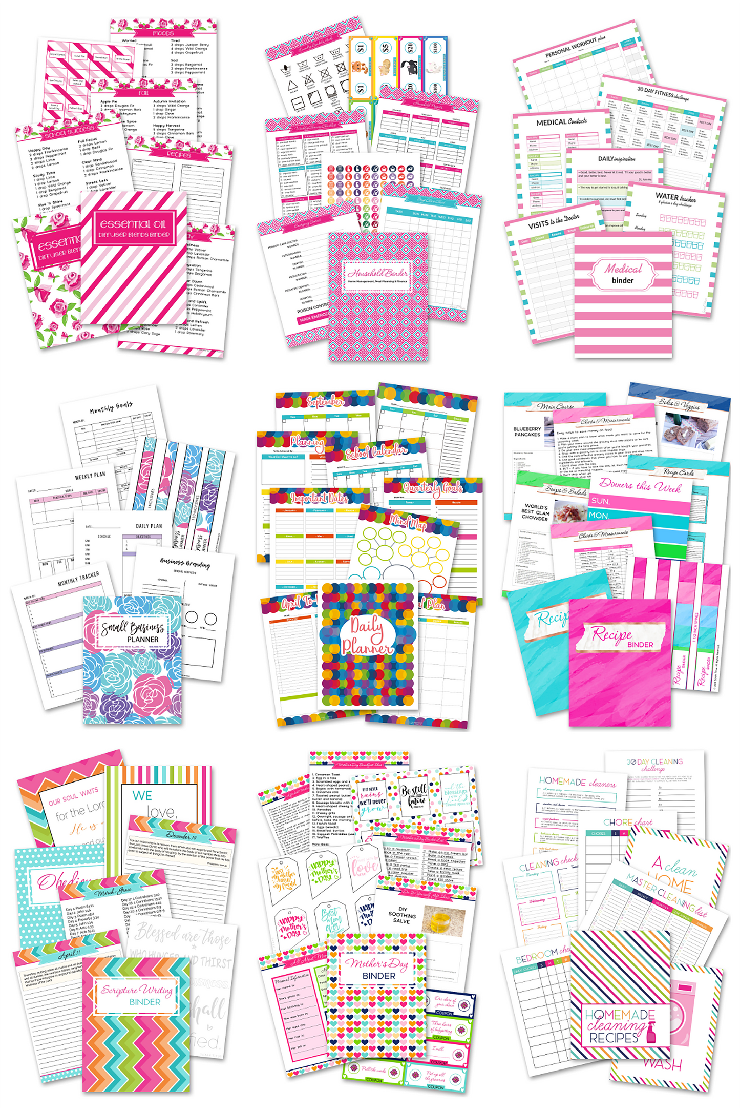 Complete Binder Set - 47 Binders {7,000+ pages}